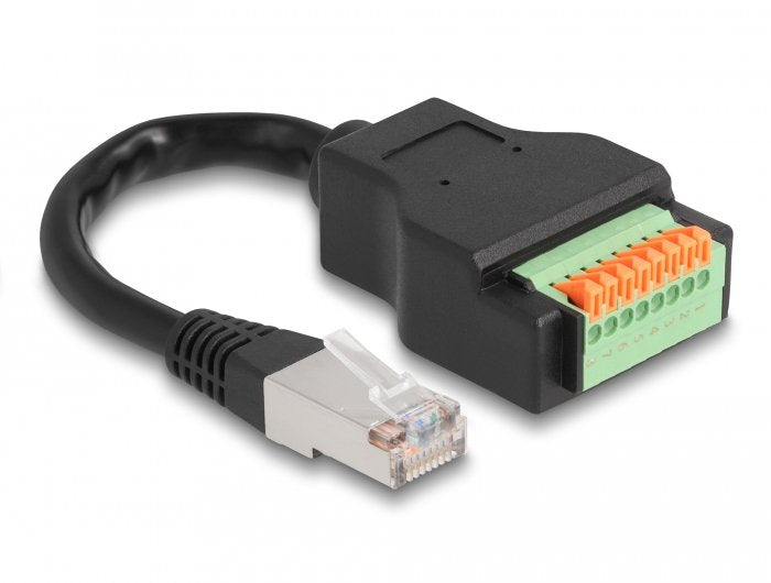 EAN 4043619660636 - DeLOCK 66063 cable de red Negro 0,15 m Cat5e S/UTP (STP) imagen 1