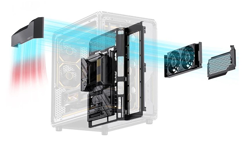 EAN 6970620555539 - Jonsbo X400 Gray Torre Negro imagen 3