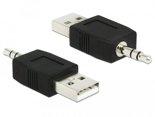 EAN 4043619660698 - DeLOCK 66069 cambiador de género para cable USB A 3,5 Negro imagen 1