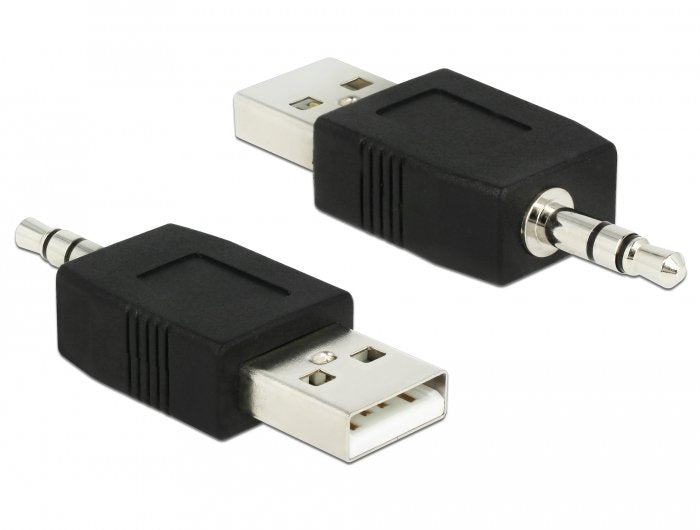 EAN 4043619660698 - DeLOCK 66069 cambiador de género para cable USB A 3,5 Negro imagen 1