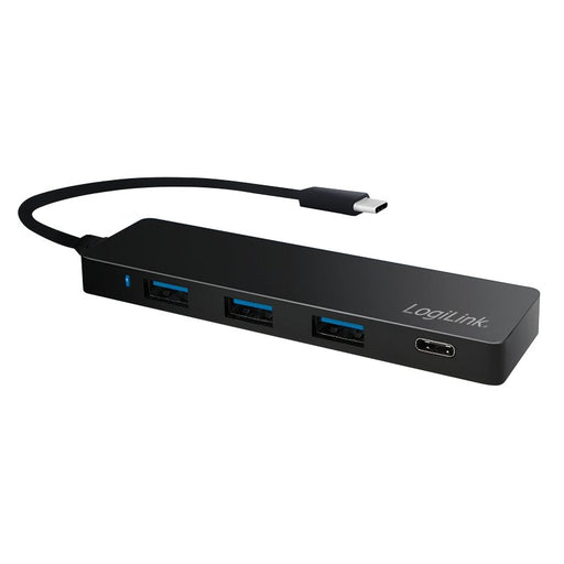 EAN 4052792048667 - LogiLink UA0311 hub de interfaz USB 3.2 Gen 1 (3.1 Gen 1) Type-C 5000 Mbit/s Negro imagen 1