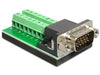 EAN 4043619654246 - DeLOCK 65424 cambiador de género para cable VGA 16p Negro, Verde, Plata imagen 1