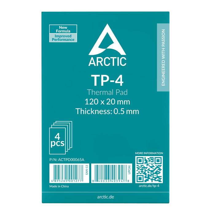 EAN 4895265001277 - ARCTIC TP-4 compuesto disipador de calor Parche térmico imagen 2
