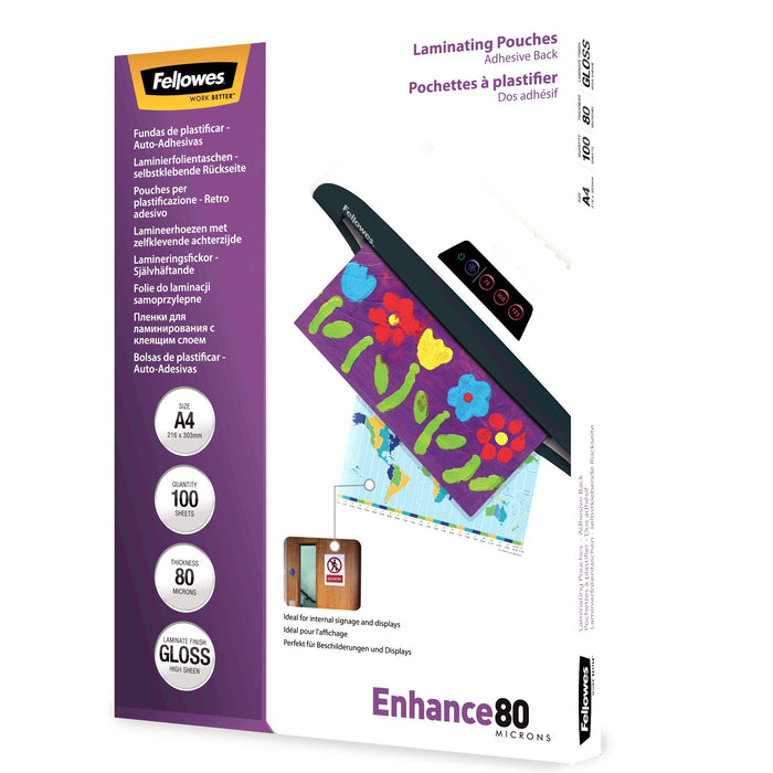 EAN 77511530227 - Fellowes 5302202 película de laminación A4 100 pieza(s) imagen 2