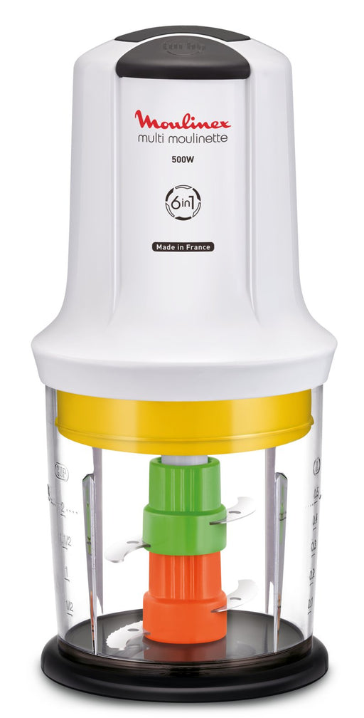 EAN 3045380013056 - Moulinex AT7231 picadora eléctrica de alimentos 0,5 L 500 W Blanco imagen 1