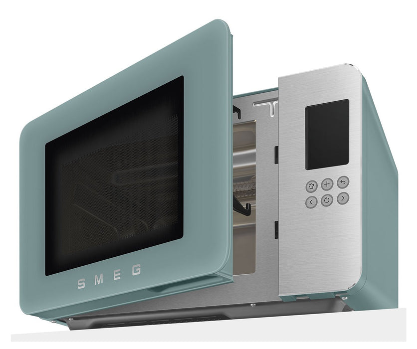 EAN 8017709356491 - Smeg MOC01EGMEU microondas Verde Microondas con grill Encimera 29 L 1450 W imagen 9