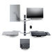 EAN 0065030899475 - StarTech.com 2PASTSC-WALL-MOUNT estacion de trabajo sentado o de pie imagen 2