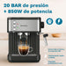 EAN 8426156018898 - Grunkel CAFPRESSO-20AROMA cafetera eléctrica Máquina espresso 1,8 L imagen 2