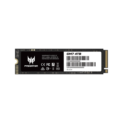EAN 6955914619142 - Predator GM7-4TB M.2 PCI Express 4.0 NVMe imagen 1