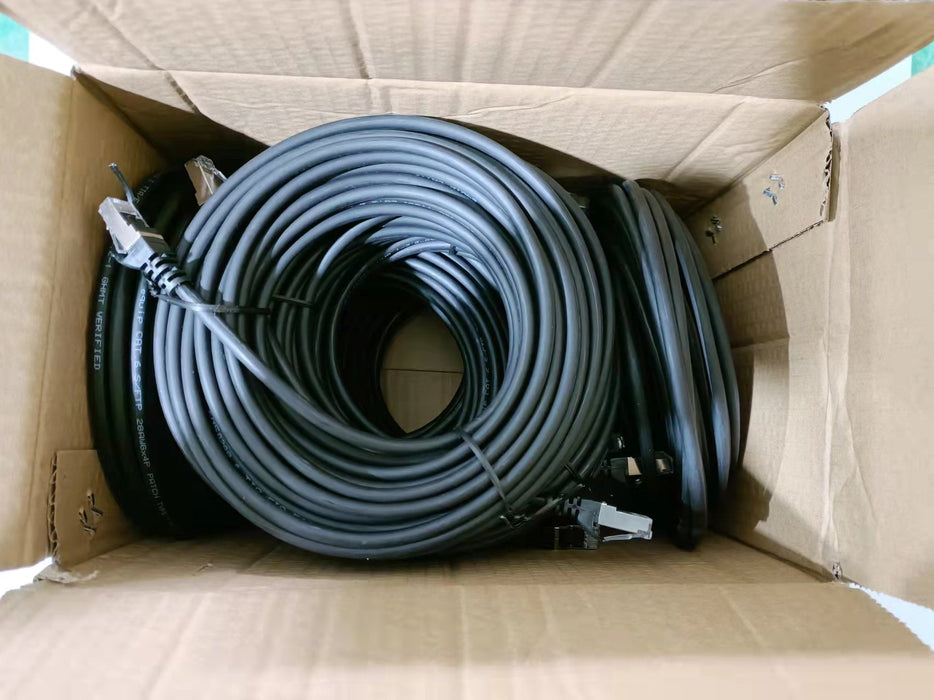 EAN 4015867227510 - Equip 635597 cable de red Negro 0,5 m Cat6 S/FTP (S-STP) imagen 2