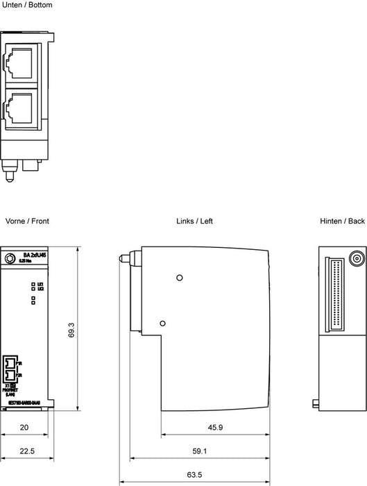 EAN 4025515080930 - Siemens 6ES7193-6AR00-0AA0 no categorizado imagen 5
