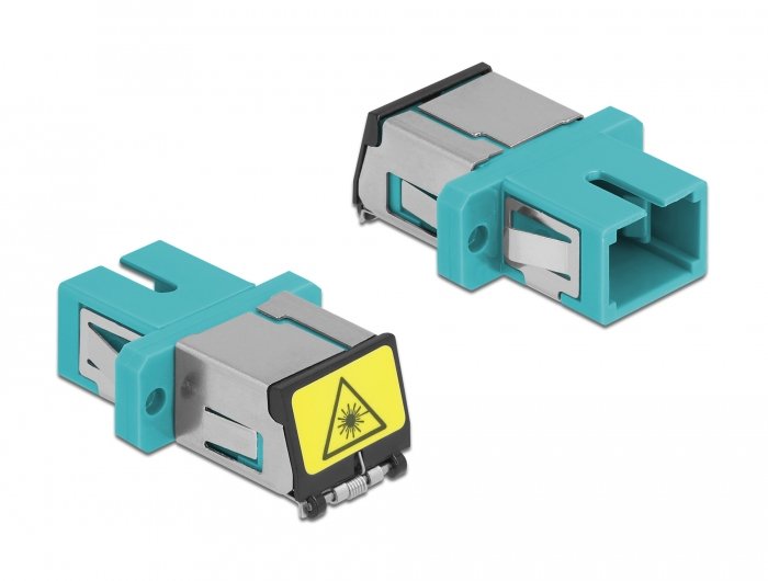 EAN 4043619868902 - DeLOCK 86890 adaptador de fibra óptica SC/SC 1 pieza(s) Color aguamarina imagen 1