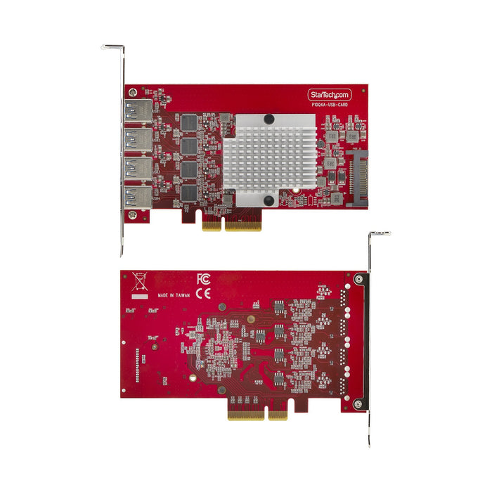 EAN 65030912198 - StarTech.com P10Q4A-USB-CARD tarjeta y adaptador de interfaz Interno USB 3.2 Gen 2 (3.1 Gen 2) imagen 4