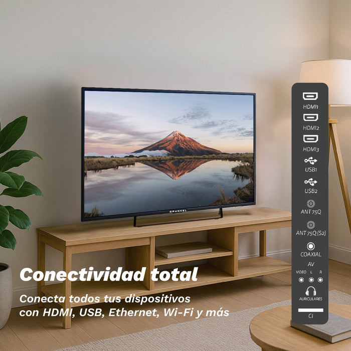 EAN 8426156018928 - Grunkel QLED-4025W Televisor 101,6 cm (40") Full HD Smart TV Wifi Negro imagen 4