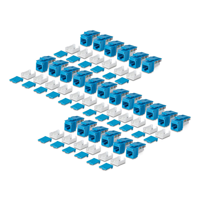 EAN 65030912808 - StarTech.com C6KEY110BL24PK módulo de conector de red imagen 6