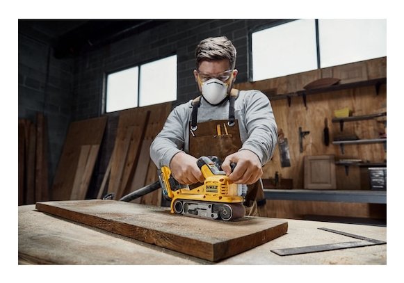 EAN 5035048793848 - DeWALT DCW220NT-XJ lijadora portátil Lijadora de banda Negro, Amarillo imagen 6
