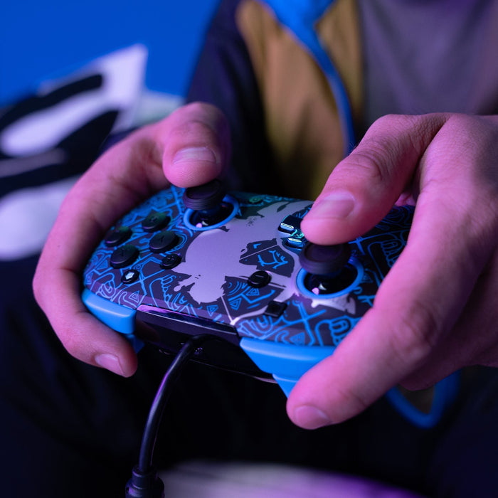 EAN 708056070861 - PDP Rematch: Sheikah Shoot Negro, Azul USB Gamepad Analógico/Digital Nintendo Switch, Nintendo Switch Lite imagen 11