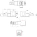 EAN 4043718288991 - InLine 69991A cambiador de género para cable Negro imagen 3