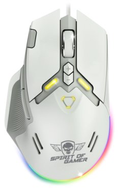 EAN 3700104465022 - Spirit of Gamer ELITE M60 ARTIC ratón Juego mano derecha USB Tipo C Óptico 20000 DPI imagen 1