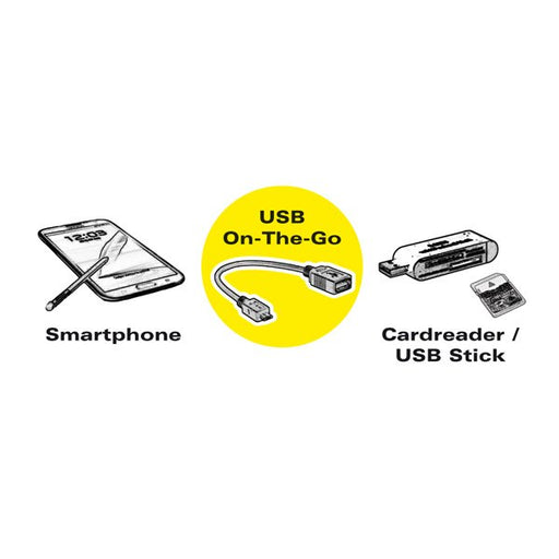 EAN 7611990121847 - VALUE 11.99.8311 cable USB USB 2.0 0,15 m USB A Micro-USB B Negro imagen 2