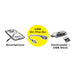 EAN 7611990121847 - VALUE 11.99.8311 cable USB USB 2.0 0,15 m USB A Micro-USB B Negro imagen 2