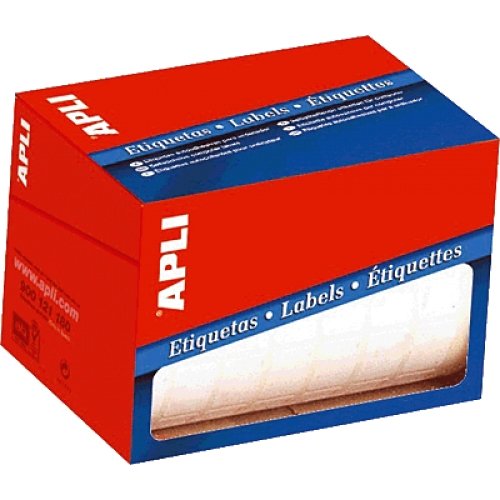 EAN 8410782016953 - APLI 01695 etiqueta autoadhesiva Blanco 60 pieza(s) imagen 1