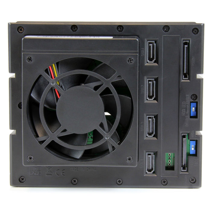 EAN 0065030859547 - StarTech.com HSB4SATSASBA panel bahía disco duro Negro imagen 5