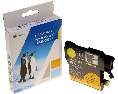 EAN 6941784744534 - G&G 14550 cartucho de tinta 1 pieza(s) Compatible Amarillo imagen 1