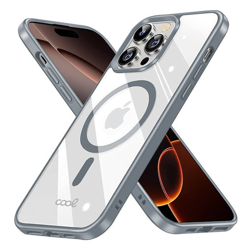 EAN 8434847075556 - COOL Accesorios COOL funda para teléfono móvil 17,5 cm (6.9") Plata, Transparente imagen 2