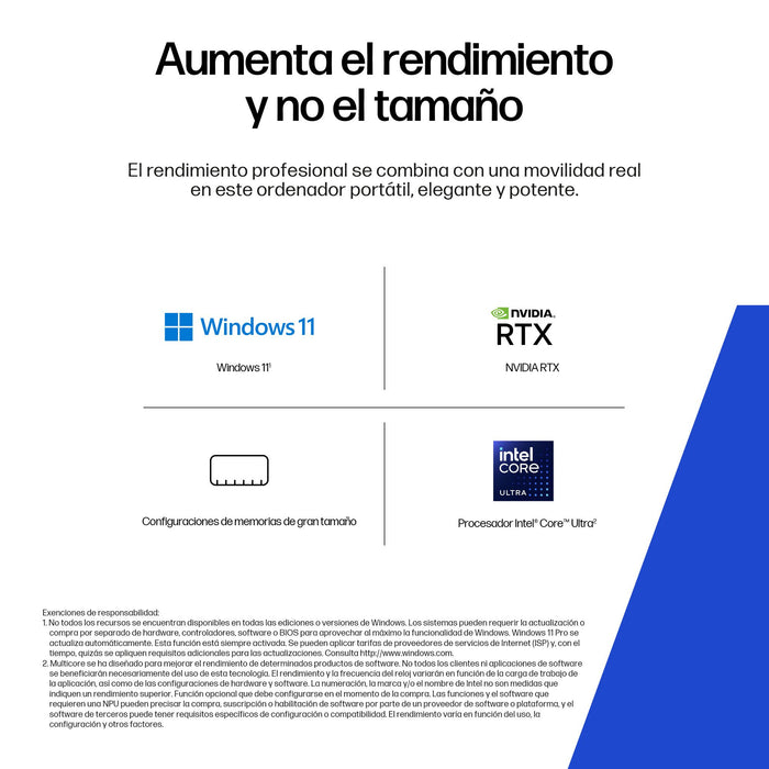 EAN 0199251476532 - HP ZBook 8 G1i Wolf Pro Security Edition Intel Core Ultra 7 255H Estación de trabajo móvil 35,6 cm (14")  imagen 9