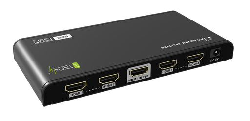 EAN 8051128104844 - Techly IDATA HDMI2-4K4HDR divisor de video HDMI 4x HDMI imagen 2