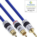 EAN 4043718032112 - InLine 4043718032112 cable de audio 10 m 2 x RCA 3,5mm Azul imagen 1