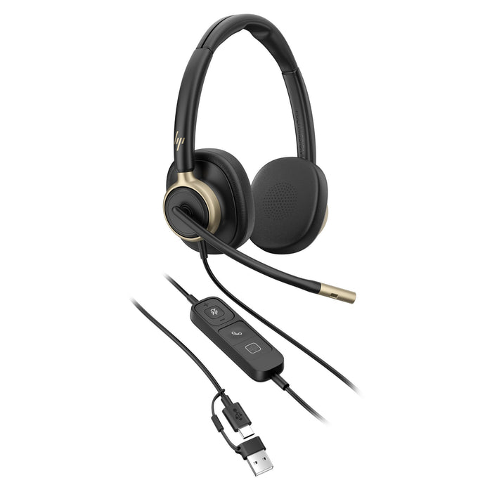 EAN 0199251821813 - HP Poly Mission 815 Monaural USB Wired Headset Negro imagen 5