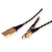 EAN 7630049617186 - ROLINE 11.02.8920 cable USB USB 2.0 1 m USB A USB C Negro, Oro imagen 2