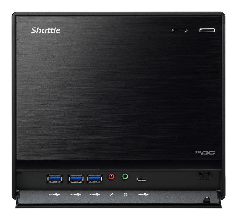 EAN 0887993005447 - Shuttle XPC cube SW580R8 PC/estación de trabajo barebone Cubo Negro Intel W580 LGA 1200 (Socket H5) imagen 5