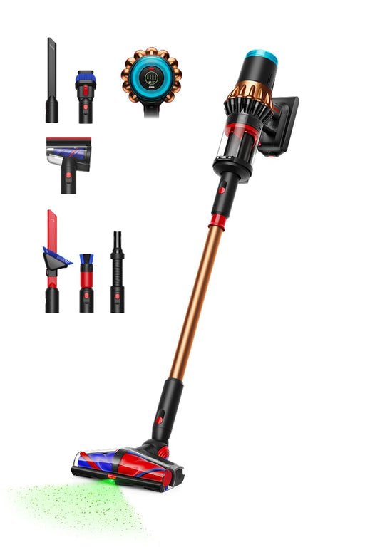 EAN 5025155114858 - Dyson V16 Piston Animal Aspiradora escoba 2 en 1 Batería Secar HEPA Sin bolsa 1,3 L 900 W Negro, Cobre imagen 1