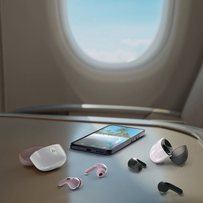 EAN 840493613741 - Motorola Moto Buds 2 Auriculares Inalámbrico Dentro de oído Llamadas/Música Bluetooth Violeta imagen 12