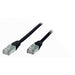 EAN 4017538000422 - S/CONN maximum connectivity RJ45-RJ45, m-m, 2m cable de red Negro Cat5e F/UTP (FTP) imagen 1