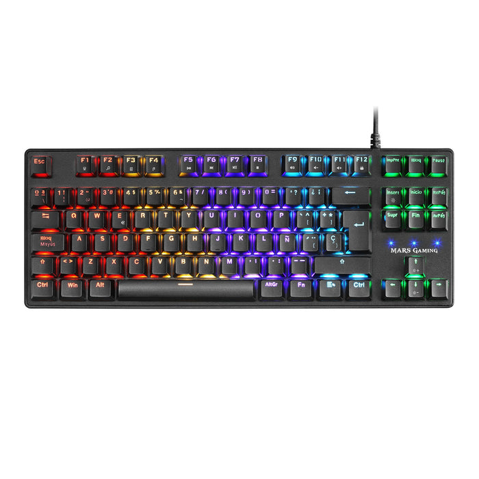 EAN 4718009158504 - Mars Gaming MKXTKLRES teclado Juego USB QWERTY Negro imagen 2