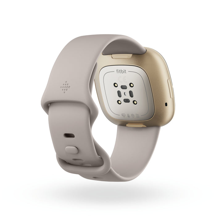 EAN 811138036973 - Fitbit Sense 4,01 cm (1.58") AMOLED 40 mm Digital Pantalla táctil Blanco Wifi GPS (satélite) imagen 3