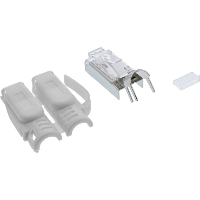 EAN 4043718317073 - InLine 76006A conector Cat.6A RJ45 Gris imagen 2