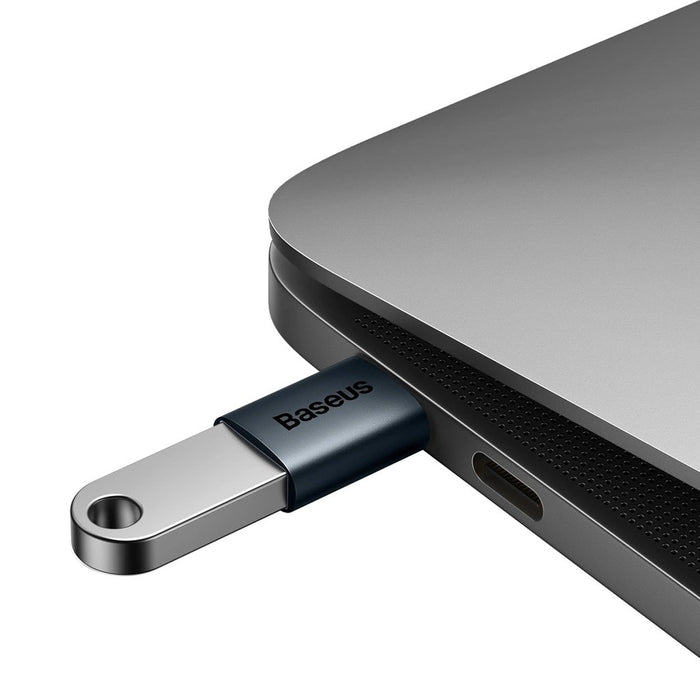 EAN 6932172605650 - Baseus ZJJQ000003 cambiador de género para cable USB Type-C USB-A 3.2 Gen 1 Azul imagen 5