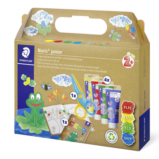 EAN 4007817101537 - Staedtler 61 C2 pintura de dedos lavable Azul, Verde, Amarillo imagen 1