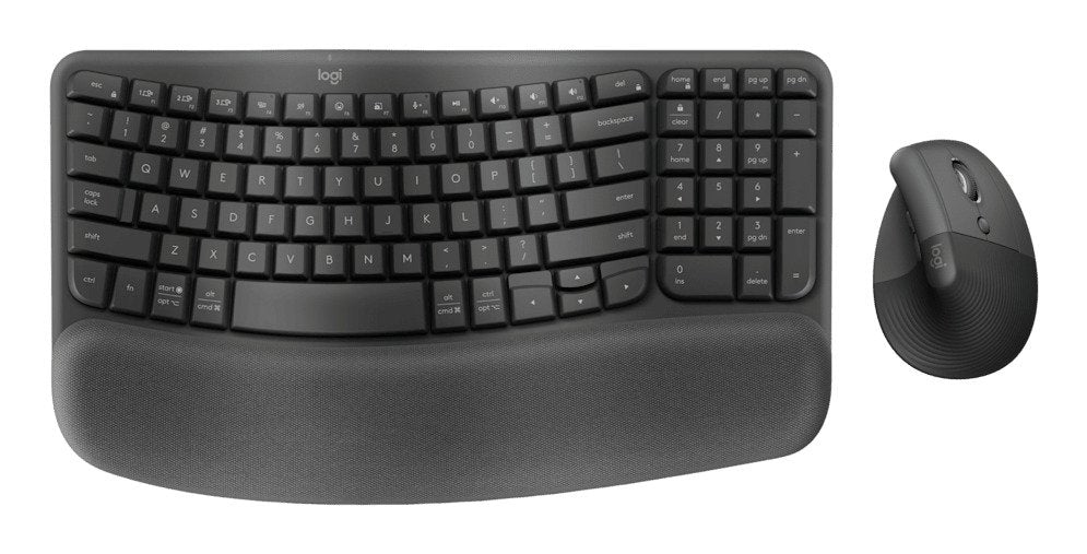 EAN 5099206132795 - Logitech Wave Keys and Lift Combo teclado Ratón incluido Universal Bluetooth QWERTY Inglés Grafito imagen 1