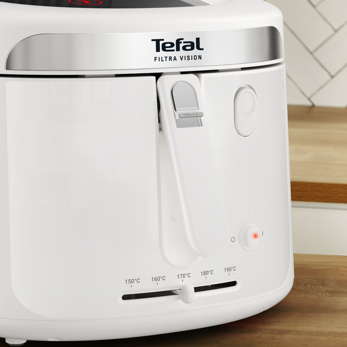 EAN 3045387296254 - Tefal Filtra Vision FF2541E0 freidora Sencillo 2,1 L Independiente 1900 W Blanco imagen 9