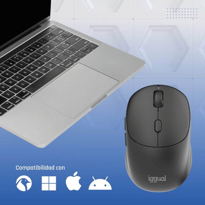 EAN 8435364320532 - iggual NANO-OFFICE-6D ratón Oficina mano derecha RF inalámbrico imagen 7