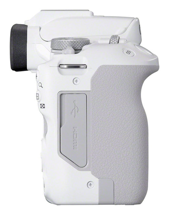 EAN 4549292205282 - Canon EOS R50, White + RF-S 18-45mm F4.5-6.3 IS STM Kit MILC 24,2 MP CMOS 6000 x 4000 Pixeles Blanco imagen 4