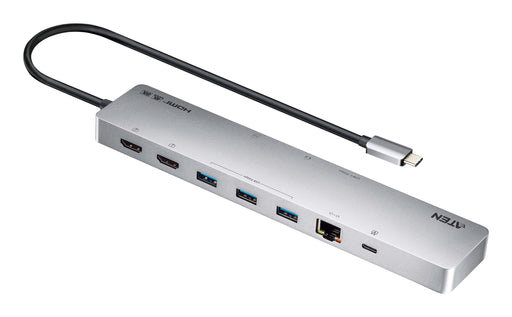 EAN 4710469343179 - ATEN UH3240 hub de interfaz USB Tipo C Plata imagen 1