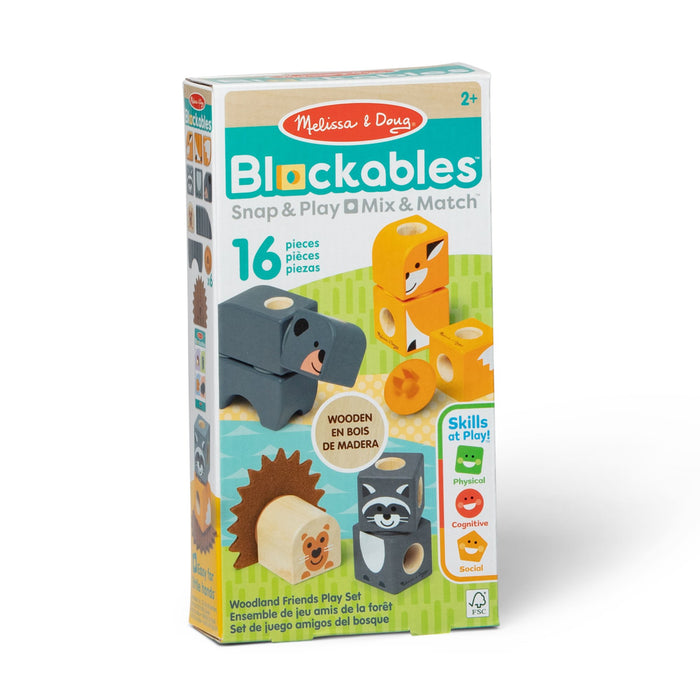 EAN 681147005464 - Melissa & Doug MDT BBN Blockables Woodland Crtrs GML imagen 3