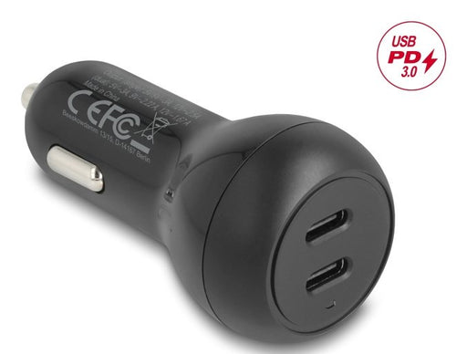 EAN 4043619643301 - DeLOCK 64330 cargador de dispositivo móvil Universal Negro Encendedor de cigarrillos Auto imagen 2